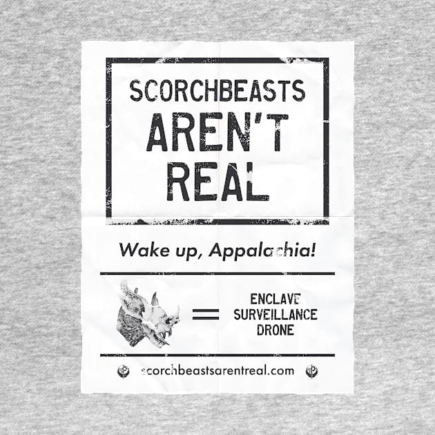 Scorchbeasts Aren't Real (Flyer) by JMDCO
